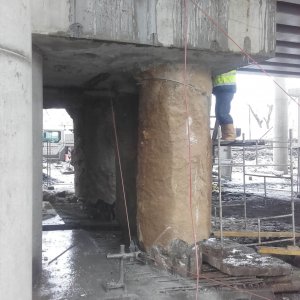 Cięcie betonu oraz żelbetu diamentowymi piłami linowymi